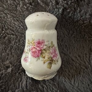 Floral Antique Salt Shaker